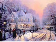 Immagini Natalizie paesaggi